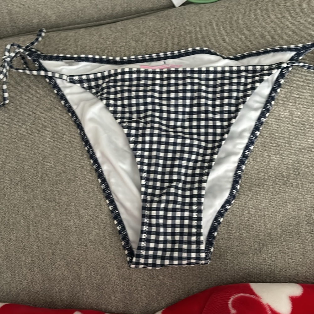 Victoria’s Secret Navy blue and white striped bikini set! - Picture 3 of 7